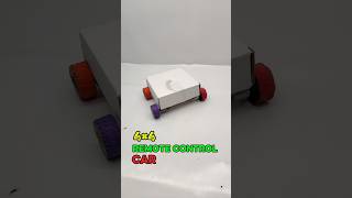 How to make 4×4 remote control car || घर पर बनाएं 4×4 rc car #shorts