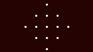 Simple7*1dots Sikku Kolam​Traditional Kambi Kolam for Beginners​Beautiful Daily Routine Wire Rangoli