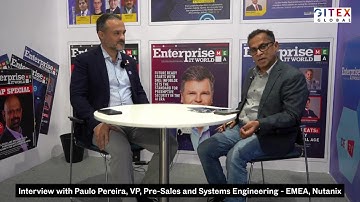 Interview: Paulo Pereira, VP, Pre-Sales and Systems Engineering - EMEA, Nutanix | GITEX 2025 Dubai