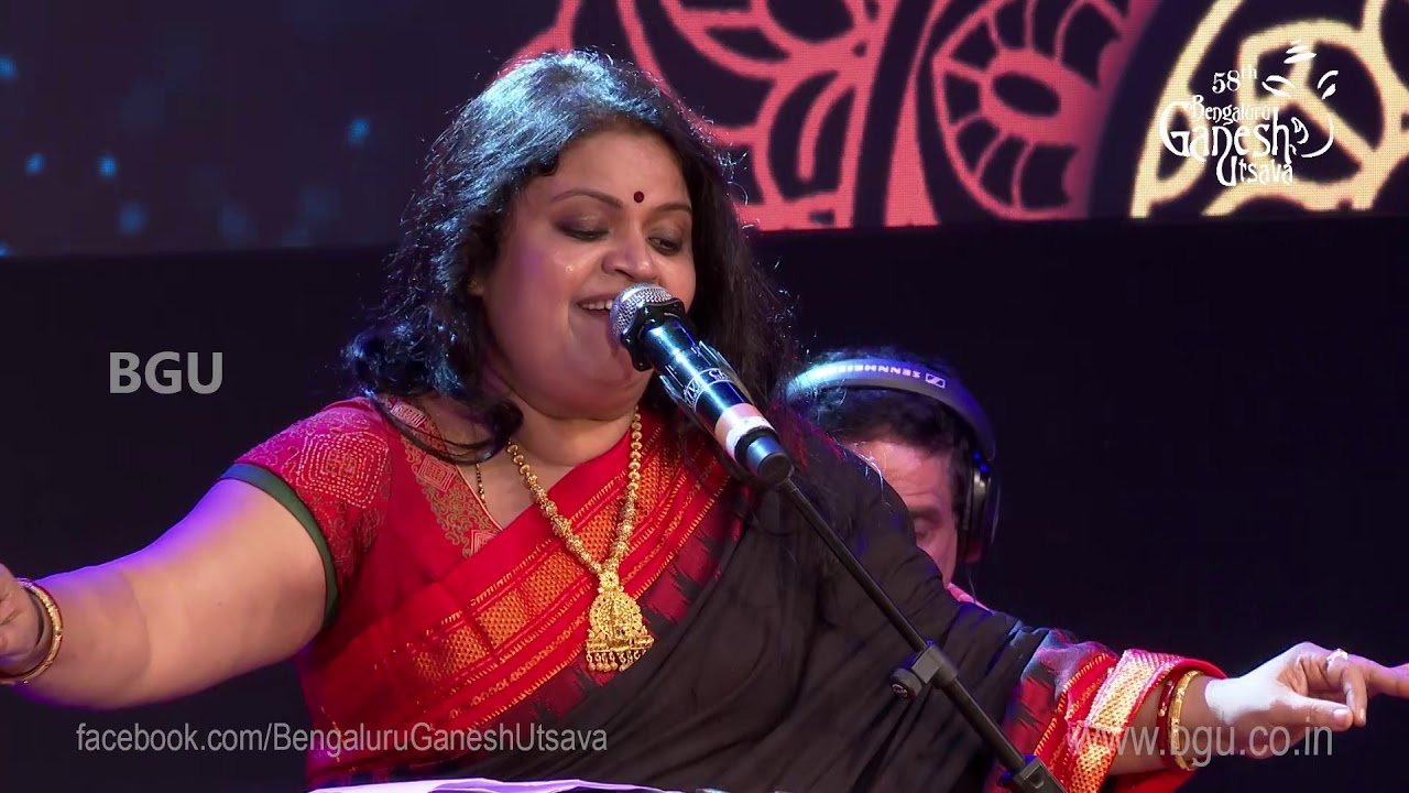 MEDLEY OF HINDI FILM SONGS | Sangeeta Katti Kulkarni | 58th Bengaluru Ganesh Utsava 2020