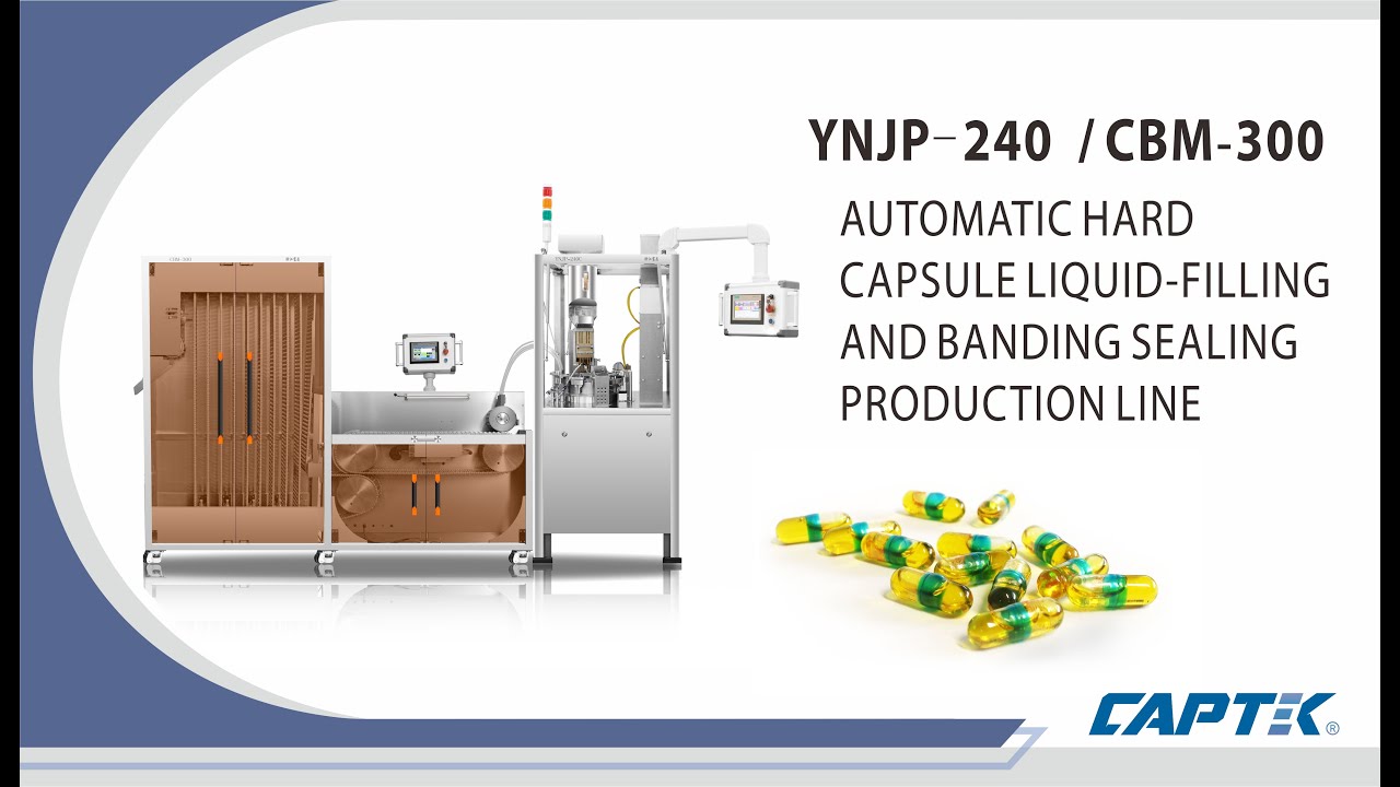 Capsule Banding and Sealing Process Location Shooting of Capsule