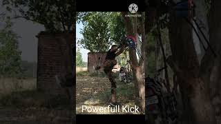 Powerfull Kick// #taekwando #muaythai #mma #boxing #martialarts #tutorial
