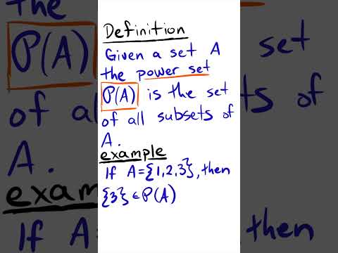 Cantor's Theorem (one