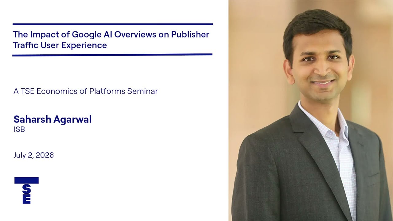 Thumbnail for Saharsh Agarwal : The Impact of Global AI Overviews on Publisher Traffic User Experience