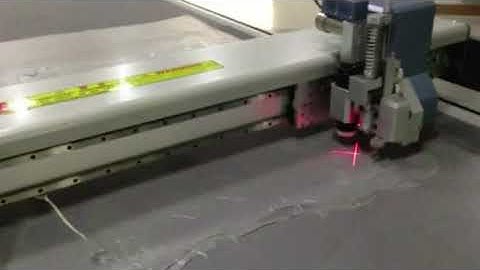 Ruizhou CNC Oscillating Knife Cutting Machine for Multiple Layers PU Leather