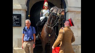 This Soldier Made This Kings Guard Very Happy By Doing This..