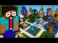 I gave 50 League of Legends players one plot to build a champion in Minecraft