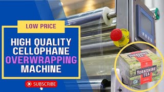 Cost-effective High-speed Cellophane Overwrapping Machine