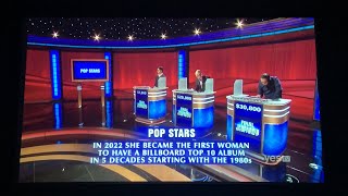 Final Jeopardy & LONG End Credits - Connor Sears Day 3 (1/11/23)