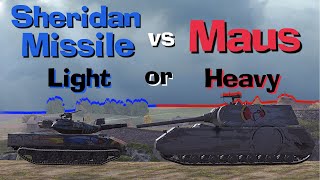 WOT Blitz Face Off || Sheridan Missile vs Maus