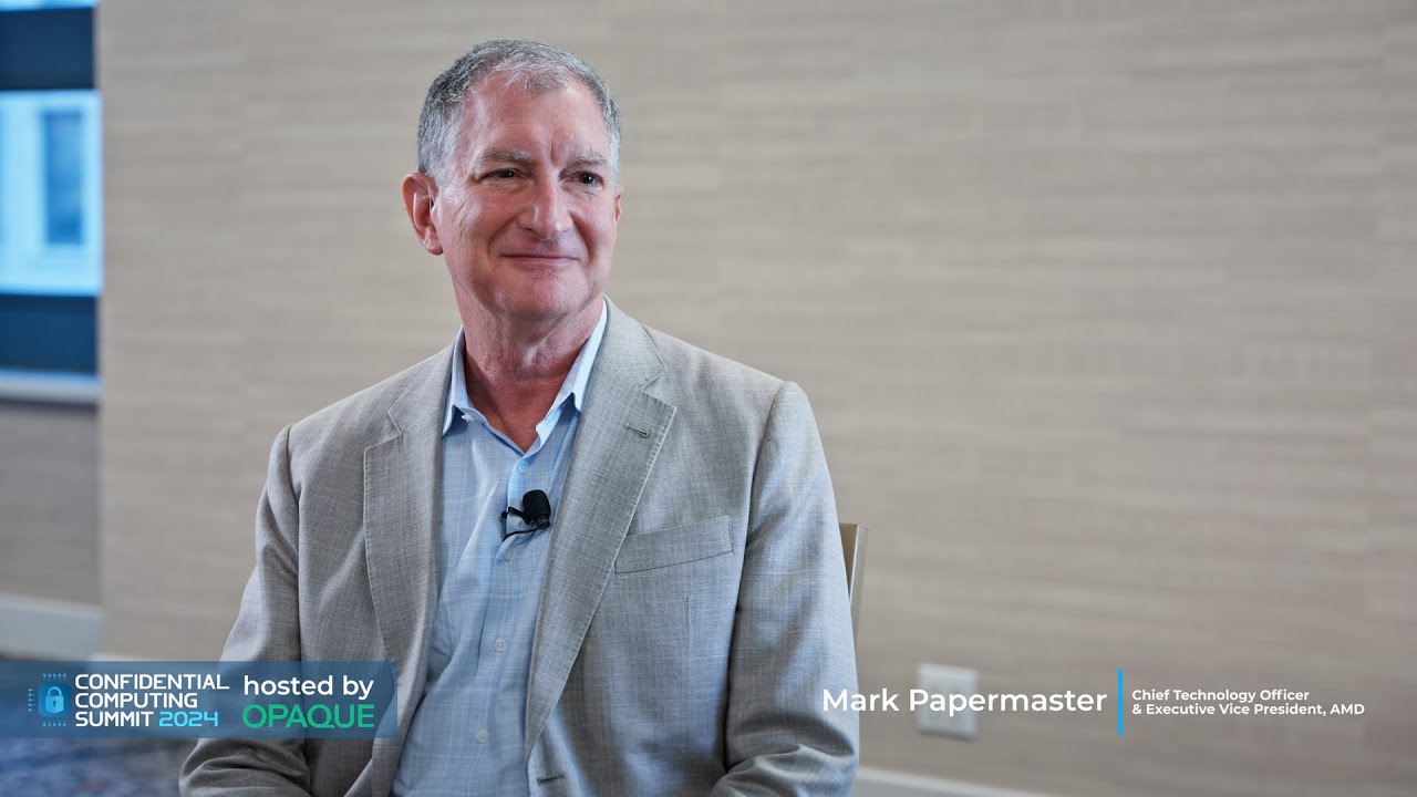 Mark Papermaster Confidential Computing Summit 2024 Interview - YouTube