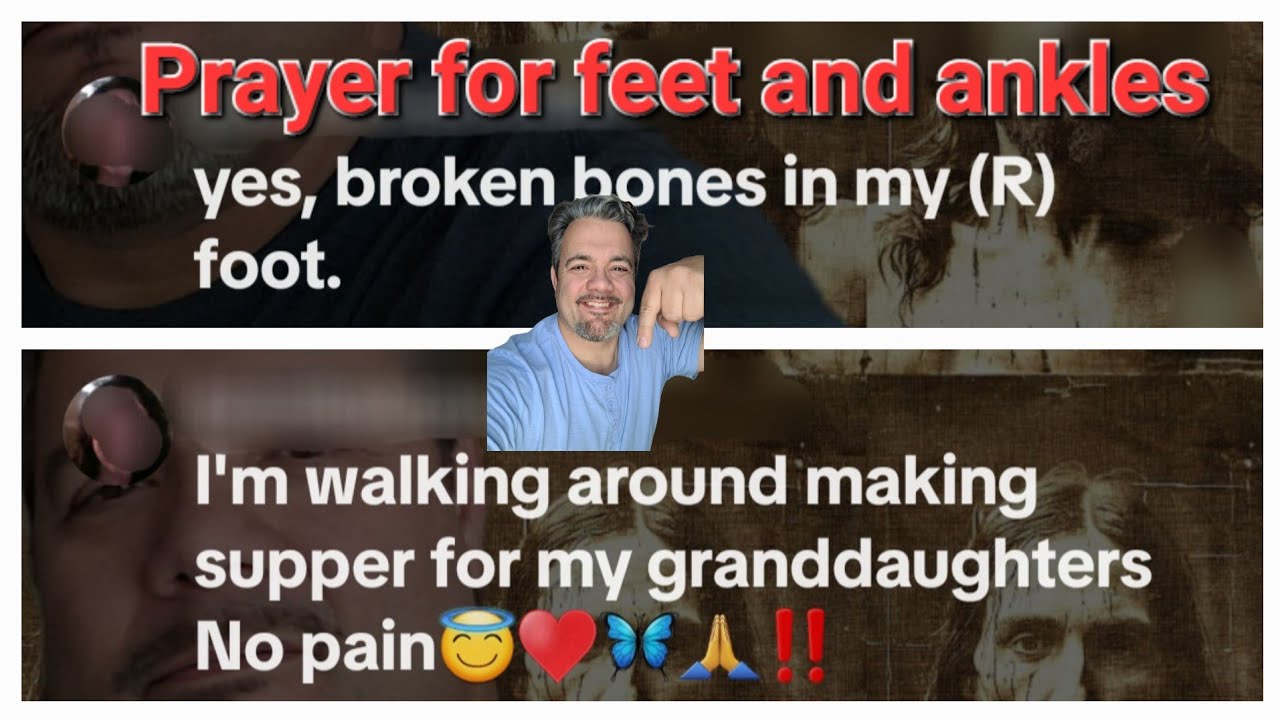 Prayer for Feet and Ankles