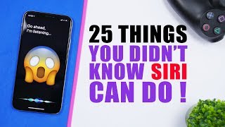 25 Things You Didn't Know SIRI Can Do (Siri Tips & Tricks)