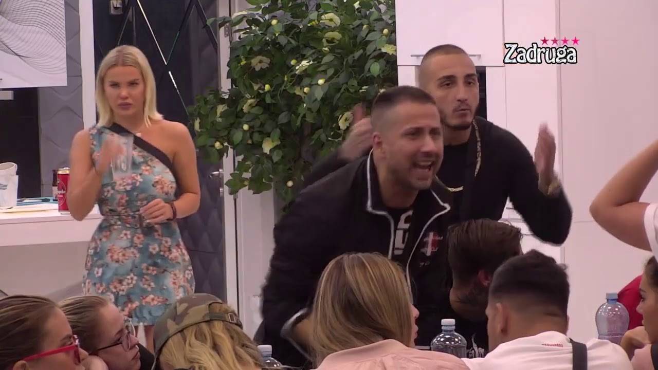 Zadruga 4 - Matora završila na stolu objašnjavajući da ima pravo da bude ljubomorna - 20.10.2020.