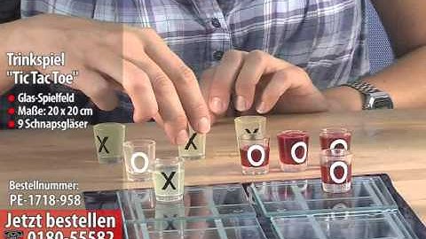 Trinkspiel "Tic Tac Toe"