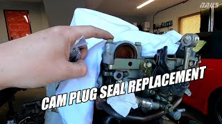 NB Miata Rear Cam Cap Plug Seal Replacement