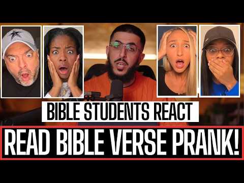 THIER BIBLE LEFT THEM SPEECHLESS