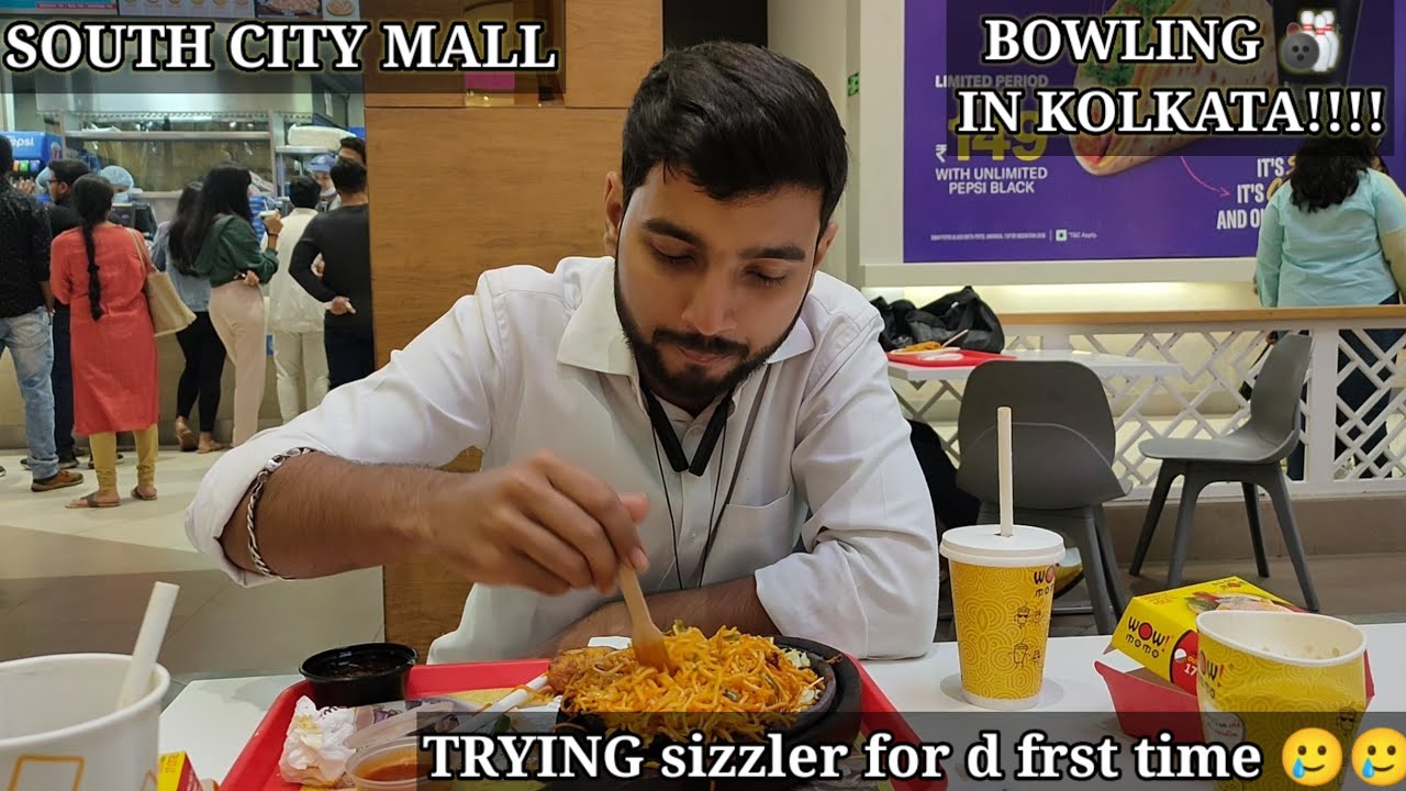 Trying Bowling and Sizzler🥵for the first time in kolkata late upload🥲 sharmaji engineer 