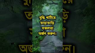 বুদ্ধি খাটিয়ে তাড়াতাড়ি সফলতা অর্জন করুন। #shorts #trending #motivation