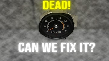 Broken Tachometer! - Let