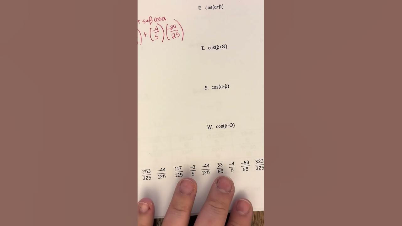 Sum and difference trig with right triangles youtube