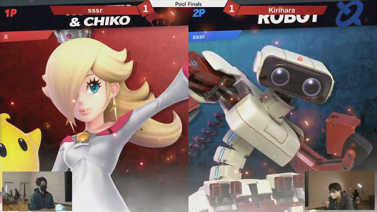 篝火#5 sssr ロボット vs キリハラ シーク,ロゼッタ スマブラ 大会