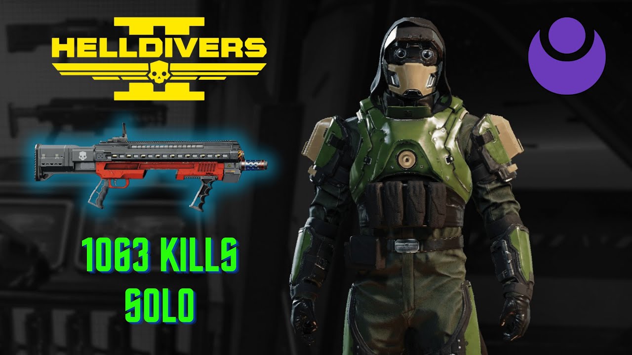 Helldivers 2: Cookout & HMG Gameplay - Super Helldive Solo / Full Clear ...