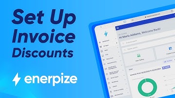How to Set up Sales Invoice Discounting in Enerpize