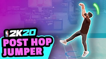 POST HOP SHOT TUTORIAL: BEST POST MOVE IN 2K20!?