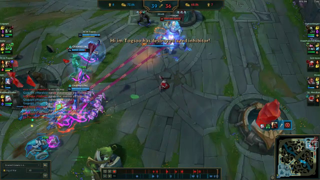 League Of Legends. Urgot Snipe