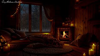 Уютная спальня и звук дождя | ASMR Heavy Rain для сна, учебы и отдыха, медитация №11