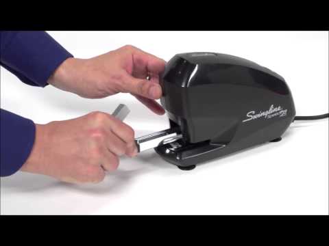 Swingline High Capacity Electric Desk Stapler Demo SWI