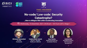 No-Code/Low-Code: Is it a Security Catastrophe? | How to Mitigate Risk While Accelerating Innovation
