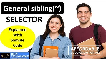 Complete CSS Tutorial - General Sibling Selector (~)