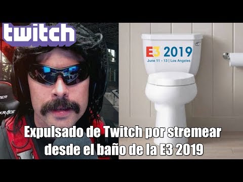 Vídeo: Dr. Disrespect Lo Siento Por Transmitir En Vivo En Un Baño En E3