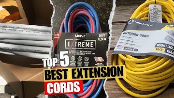 Best Extension Cords (Top 5 Picks) - According to Our Hands-On Experience