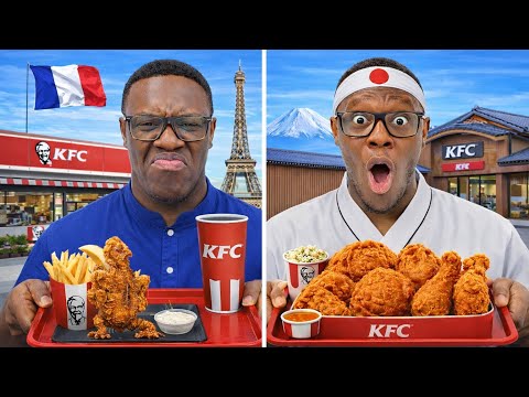 Deji Trying Every Countries KFC! 