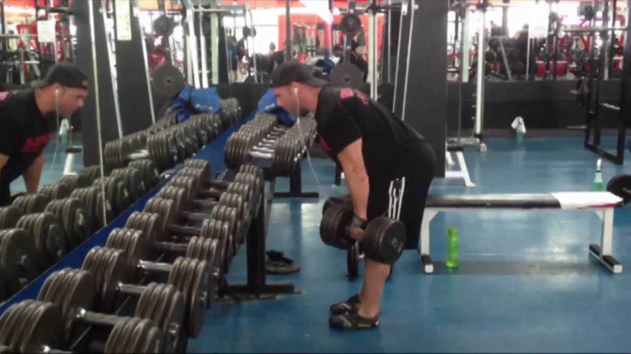 Stretch & Fill Training Dumbbell Stiff Leg Deadlift (Stretch Phase