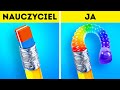 OMG😱 JEDZENIE W KLASIE 🍭 Jak przemycić słodycze i przekąski do klasy | Fajne pomysły od 123 GO!