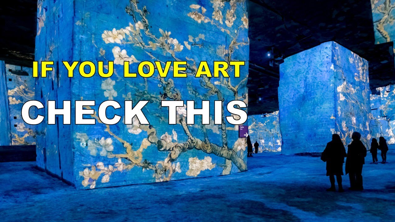 Amazing Art Show in France | Carrières des Lumières