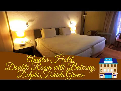 Enchanting Delphi:Unveiling the Splendor of Amalia Hotel 's Double Room with Breathtaking View