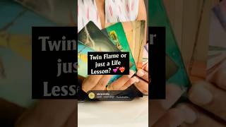 Twin Flame or just a Life Lesson? ☕️ #tarotreading #tarot #readtarot #tarotonline