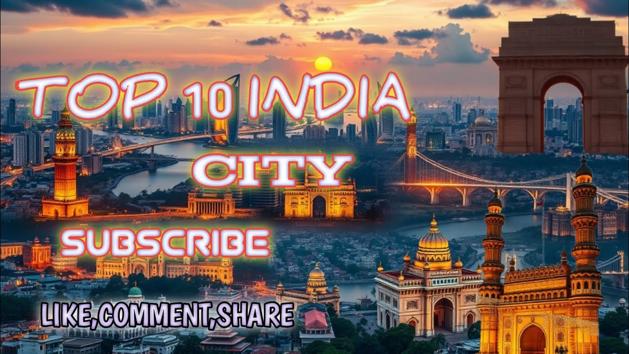 Top 10 Cities in India to Visit in 2025 | Best Indian Cities Travel Guide | Most Beautiful & Modern