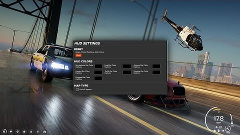 Advanced Hud v3 | Advanced SpeedMeter & Status Huds | Change Hud Position & Hud Colords