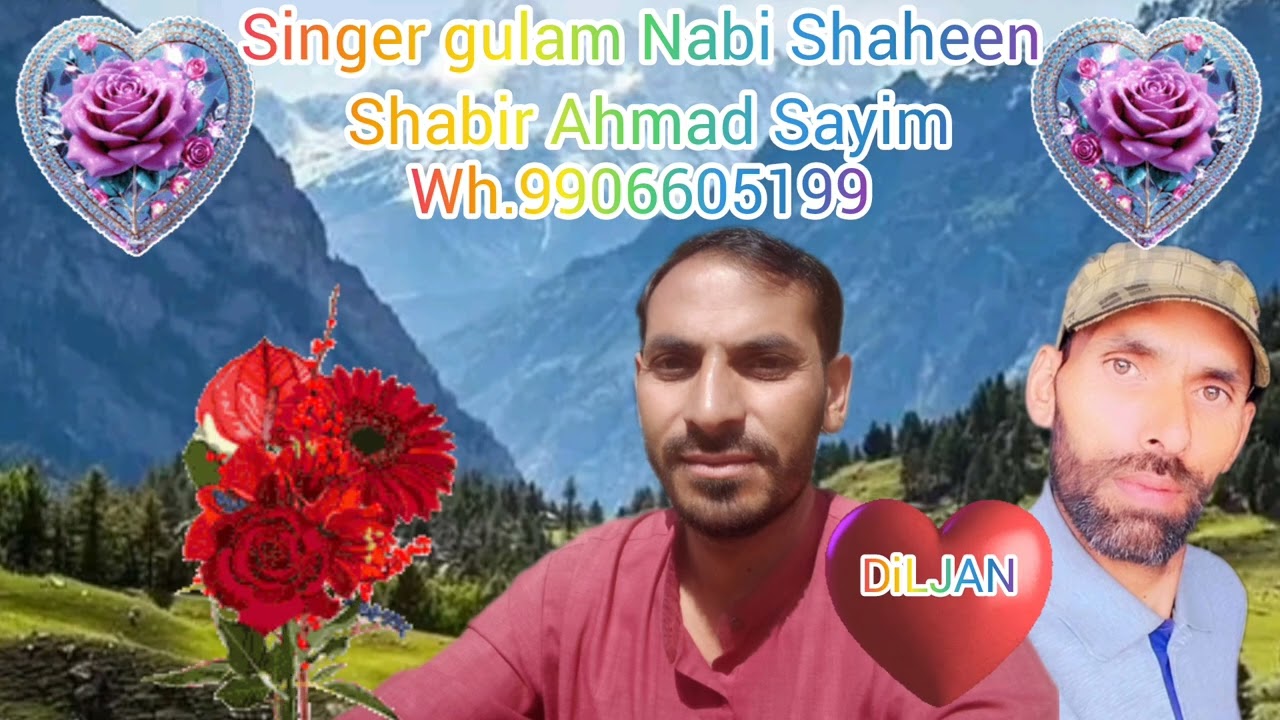 Gurjar pahadi song videos singer Ghulam Nabi Shaheen Shabir Ahmed Sayim 