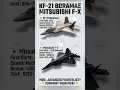 KF-21 Boramae vs Mitsubishi F-X 5th Gen Fighters Compared