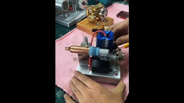 18-level methanol engine model, amazing sound
