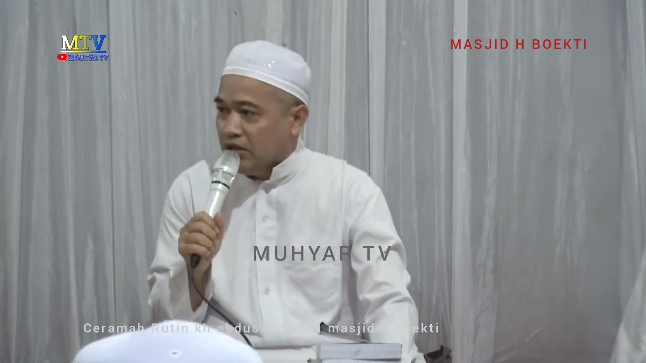Ceramah Rutin kh abdusamad di masjid h boekti desa pakapuran kacil daha utara