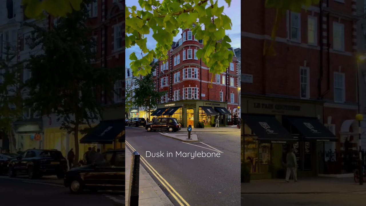 Marylebone is a great place for dinner in central London. It has a village feel while staying smart