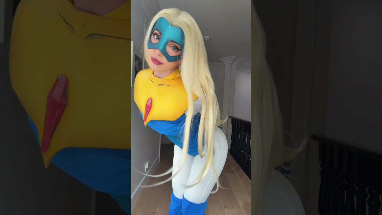 At work, I tend to… #dispatch #cosplay #blondeblazer